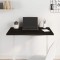 Gossi blat de masa maro inchis 80x60x2cm, lemn masiv de stejar tratat