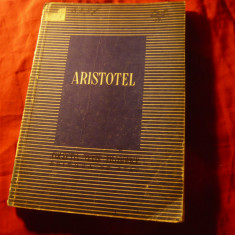ARISTOTEL -Colectia Texte Filozofice 1951 ,introd.I.C.Gulian ,trad.A.Frenkian