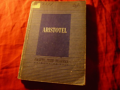 ARISTOTEL -Colectia Texte Filozofice 1951 ,introd.I.C.Gulian ,trad.A.Frenkian foto
