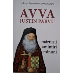 Marturii. Amintiri.Minuni - Justin Parvu