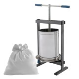 Teasc/Presa struguri Vilen Inox 20 L, cuva dubla, Ucraina Traditional Innovative ReliableTools