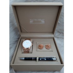 Set Ceas Butoni si Pix Matteo Ferari WZ4748