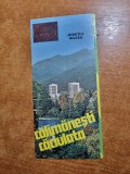 pliant turistic - calimanesti caciulata - din anul 1979