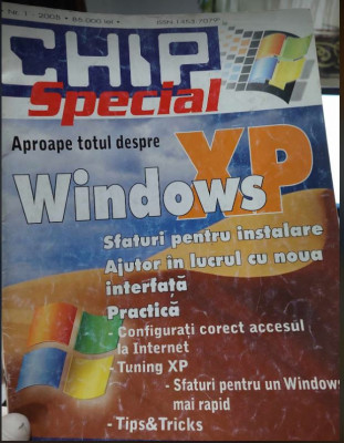 revista CHIP Special - Windows XP (nr. 1 din 2003) foto