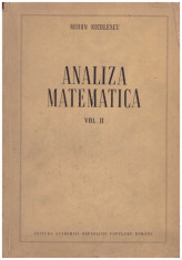 Analiza matematica vol.2 foto