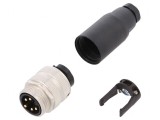 Mufă 7/8 tată 5 pini cablu IP67 250V