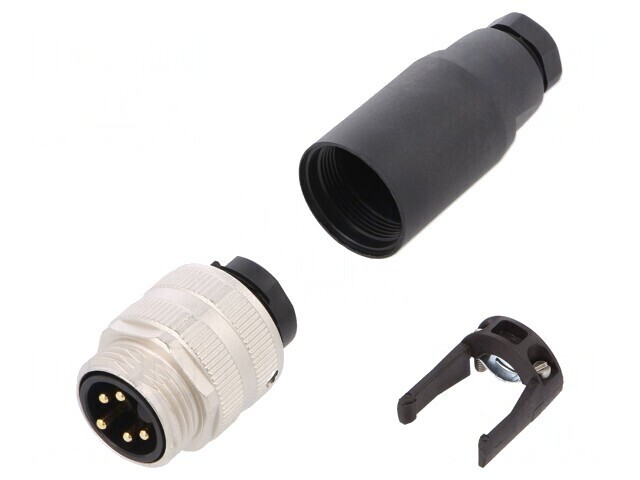 Mufă 7/8 tată 5 pini cablu IP67 250V
