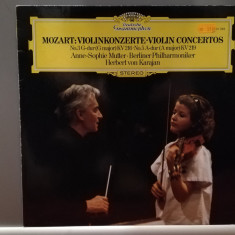Mozart – Violin Concertos no 3 & 5 (1978/Deutsche Grammophon/RFG) - VINIL/ca Nou