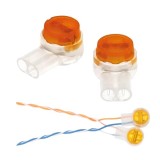 Cumpara ieftin Conectori Scotchlok cu Gel, 200 buc, SL-UY-G2226, Cabluri 0.4-0.9mm, AWG 19-26, Imbinare Rapida, Etans