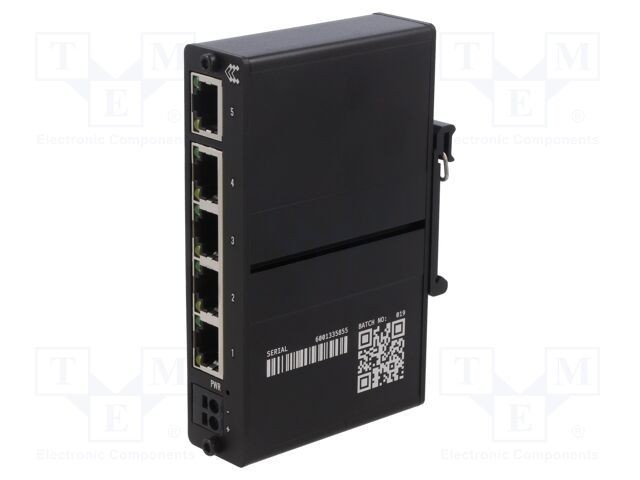 Switch Ethernet neadministrabil TELTONIKA 5 porturi RJ45 9&divide;30VDC