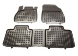 Set covorase auto din cauciuc Renault Espace V 06.2015-; negre, 3 bucati
