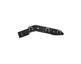 Suport bara protectie, spoiler Jeep Grand Cherokee (Wl), 2021-, montare fata, stanga, plastic, RapidAuto