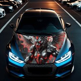 Folie Capota Auto "Hood Art" rezistenta la exterior, marime S (150 x 110cm) - Cod: AVX-CAPOTA-025S
