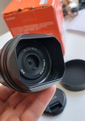Obiectiv Sony 40mm f2.5 G SEL40F25G foto