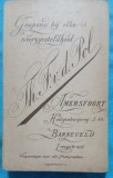 Fotografie tip CDV, Tanar husar din armata Habsburgica, inceput de secol XX