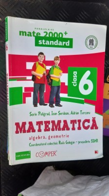 MATEMATICA ALGEBRA GEOMETRIE CLASA A V A PELIGRAD ,TURCANU . foto