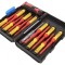 Kit Șurubelnițe Izolate 1kVAC Phillips Pozidriv Plată Torx HT1S997