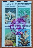U.S.A--''CORALI''-in america''-set complet -bloc de4-stamp-Vezi-Scan