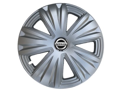 Set 4 capace roti Glory Gri R15 pentru gama auto Nissan foto