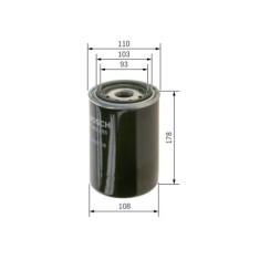 Bosch Filtru ulei foto