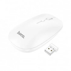 Mouse Wireless 2.4G, 800 1200 1600 DPI Hoco (GM15) Alb