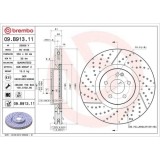 Set disc frana Mercedes Clasa A (W176) 06.12-05.18, Cla Coupe (C117) 01.13-03.19, Cla Shooting Brake (X117) 01.15-03.19, Gla-Class (X156) 12.13-05.22