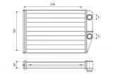 VALEO 811514 Schimbator caldura, incalzire habitaclu