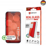 Cumpara ieftin Folie pentru iPhone 14, Displex Real Glass + Case, Clear