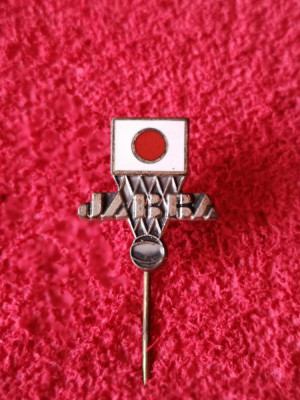Insigna sport-baschet - Federatia de Baschet din JAPONIA foto