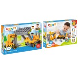 PolyM - Buldozer (43 piese), Hape