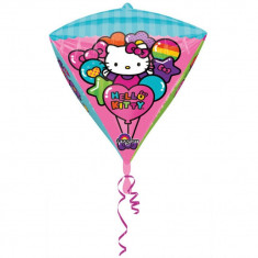 Balon Folie Diamondz Hello Kitty - 38 x 45 cm, Amscan 28457 foto