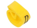 Markere PVC galbene 4-10mm, D