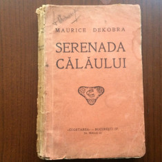 serenada calaului maurice dekobra editura cugetarea traducere p. ioanid carte