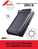 Cumpara ieftin Roto ZRO - S - roleta exterioara parasolar actionata solar cu intrerupator inclus