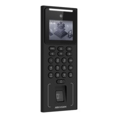 Terminal standalone control acces cu Recunoastere faciala, Amprenta, Card M1 si PIN, camera 2MP, ecran LCD 2.4 inch - HIKVISION DS-K1T321MFWX