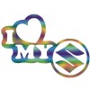 Sticker Auto Moto Suzuki I Love My, Autocolant Personalizat, Tuning, Design Atractiv, Aplicare Usoara, Rezistent