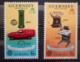 BC726, Guernsey 1979, serie servicii postale si telecomunicatii, Europa Cept, Nestampilat