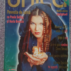Revista Unica nr 25 , Decembrie 1999, Camelia Sucu, Alin Oprea, Enache, Class...