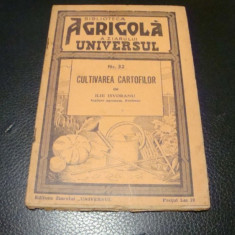 Ilie Isvoranu - Cultivarea cartofilor -1941-Biblioteca agricola Universul