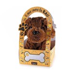 Figurina Catelus plus multicolor in cutie cadou II cm 15 x 18 x 19 H