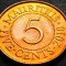 Moneda exotica 5 CENTI - MAURITIUS, anul 2010 * cod 5006 = UNC