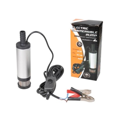 Pompa transfer lichid submersibila Automax, electrica 12V, 12L/min, cu filtru, diam 38mm AutoDrive ProParts foto