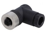 Mufă M12 5 PIN mamă pe cablu 60V