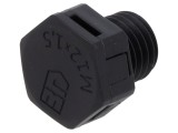 Element de Compensare a Presiunii Negru IP68 M12