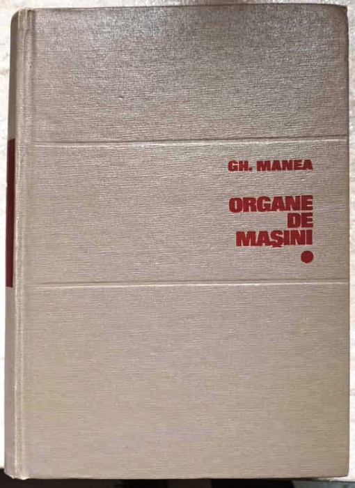 organe de masini de gheorghe manea cartonata