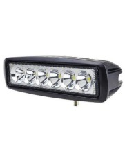 Proiector LED Auto Offroad 18W/12V-24V, 1320 Lumeni, Lungime 16 cm, Spot Beam 25 grade