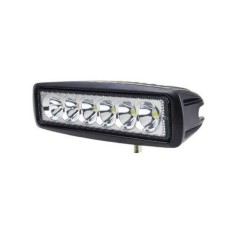 Proiector LED Auto Offroad 18W/12V-24V, 1320 Lumeni, Lungime 16 cm, Flood Beam 60 Grade