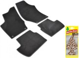 Covorase auto din mocheta Umbrella pentru Peugeot 308 I (2007-2013) + Odorizant Auto Bradut Wunder-baum Cafe