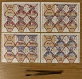 Medias, 750 de ani de atestare documentara, minicoala de 5 timbre 2017 LP 2156c