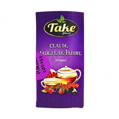 Ceai de fructe de padure Take 40g 20 plicuri MGRR16379 foto